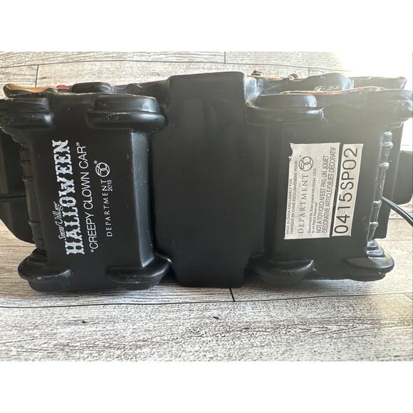 Department 56 Halloween Haunted Rails, Creepy Clown Car No Box - Picture 6 of 7